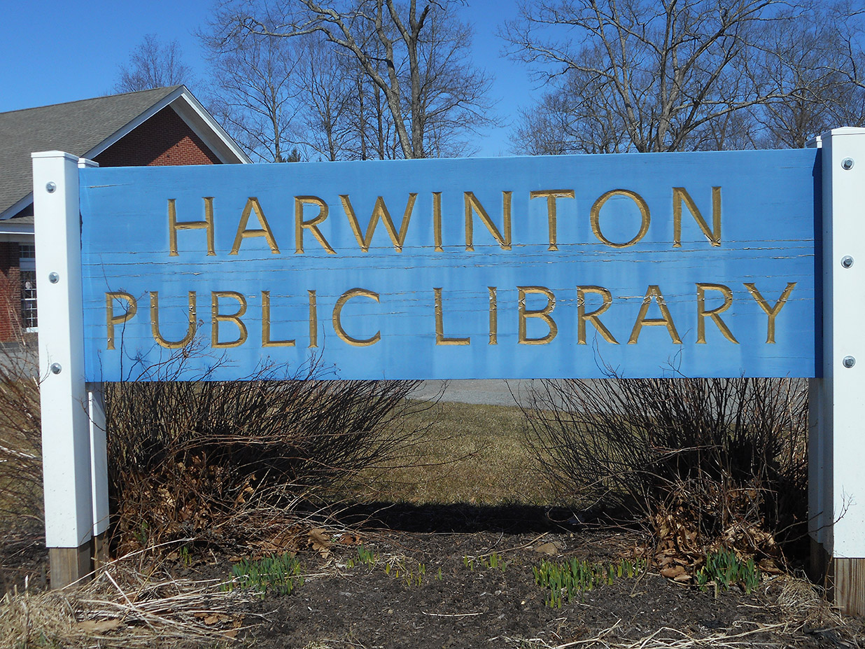 garden at the library