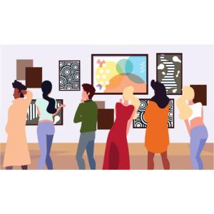 small works opening reception